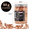 Metallic Foil Schabin Gilding Flakes, Imitation Copper 10 Gram Bottle - Metal Leaf Foil Flakes for Resin, Nails, Crafts, Painting, Jewelry, Slime, Arts and Crafts